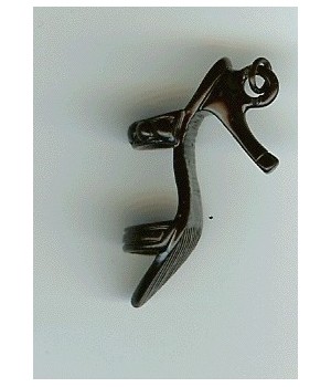 CHARMS SANDALO NERO-CHS8