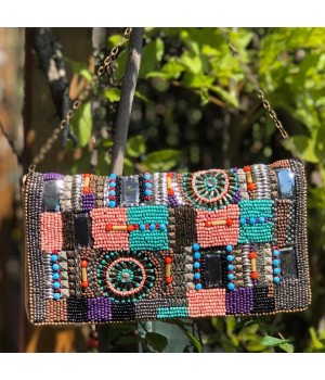 Borsa ricamata