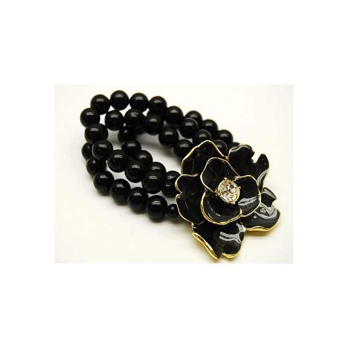 BRACCIALE ROSA-BR309BK