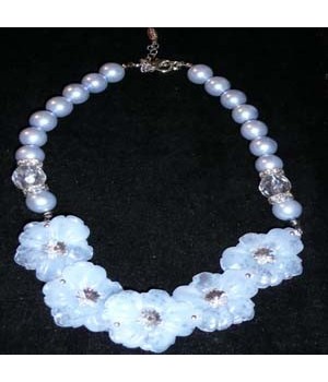 COLLANA FIORI-LCQ8AZ