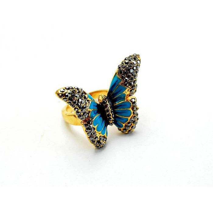 ANELLO FARFALLA-RI36BL/6