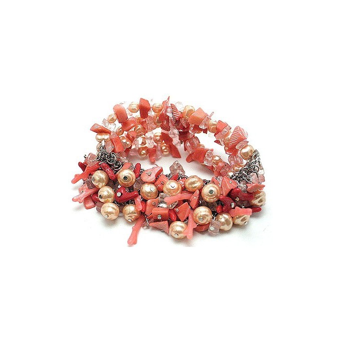 BRACCIALE CORALLO-BR107CO