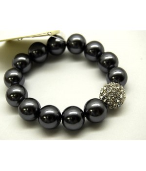 BRACCIALE PERLE-BR313GY