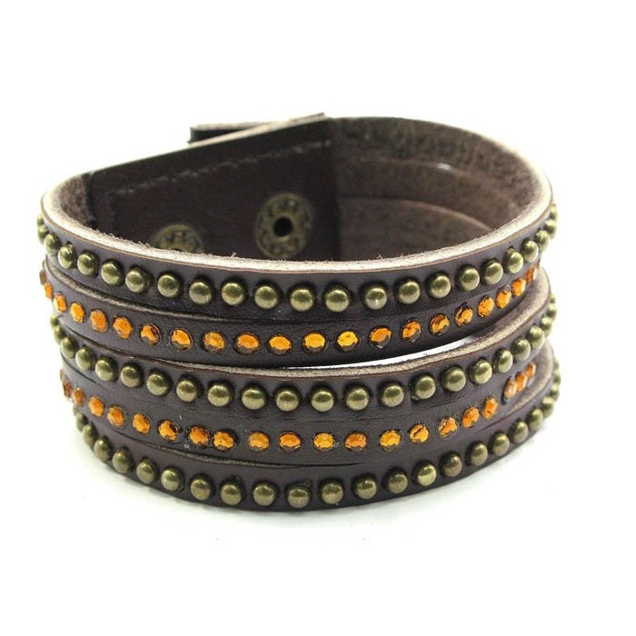 BRACCIALE PELLE-BR324BW