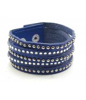BRACCIALE PELLE-BR324BL