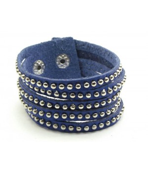 BRACCIALE PELLE-BR325BL