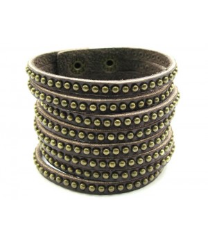 BRACCIALE PELLE-BR326BW