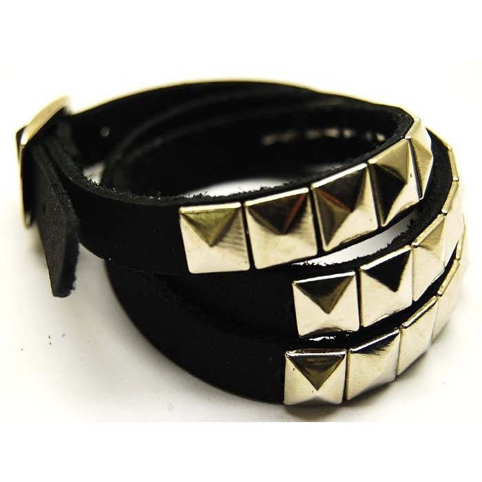 BRACCIALE PELLE-BR327BK