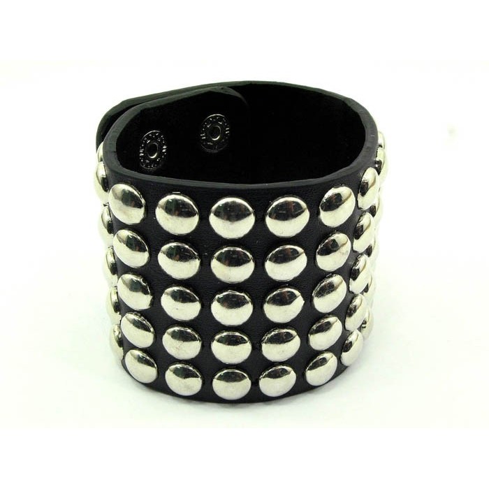 BRACCIALE PELLE-BR328BK