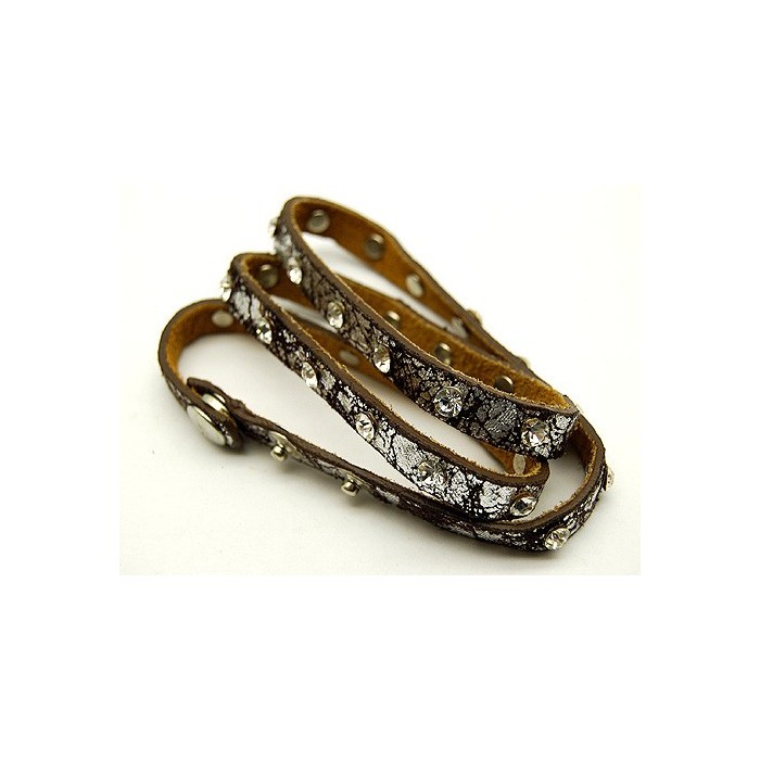 BRACCIALE PELLE-BR330BW