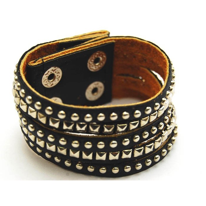 BRACCIALE PELLE-BR331BK