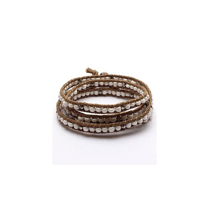 BRACCIALE PELLE-BR357WH