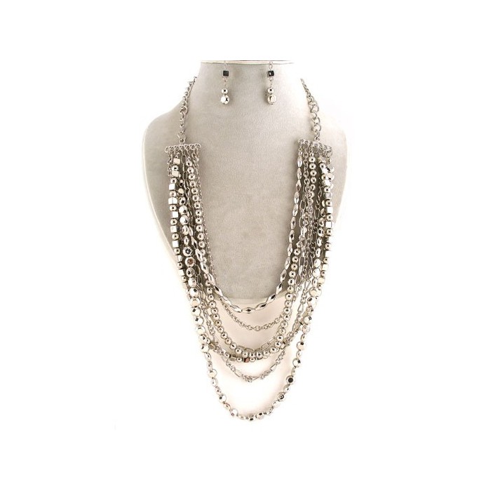SET COLLANA + ORECCHINI-CL178NK