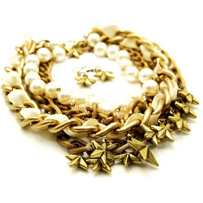SET COLLANA + ORECCHINI-CL182CMGD