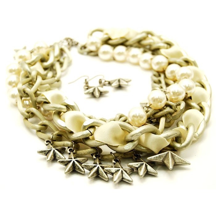 SET COLLANA + ORECCHINI-CL182CMSL