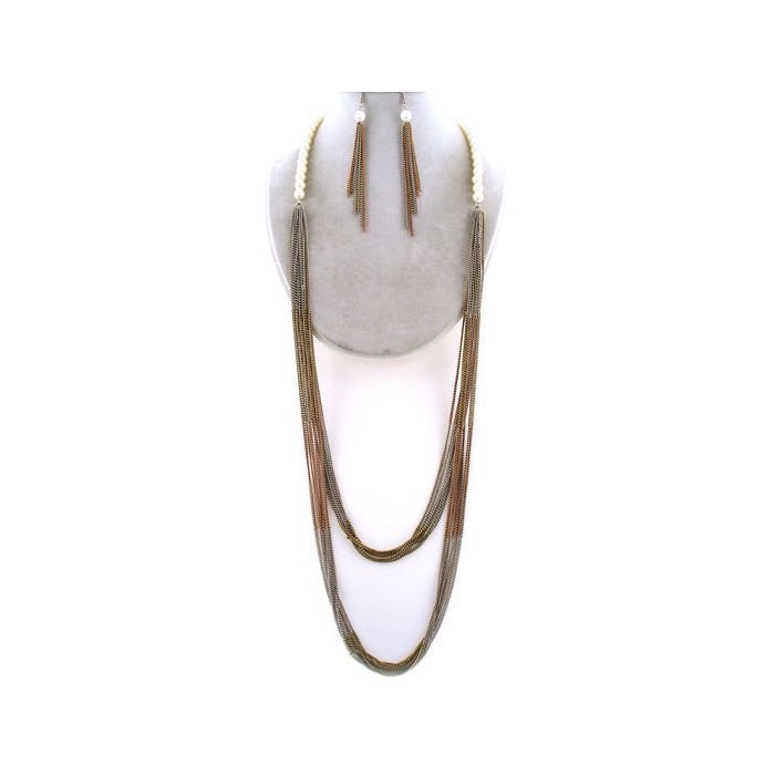 SET COLLANA + ORECCHINI-CL189MX3