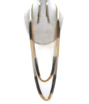 SET COLLANA + ORECCHINI-CL189GDH