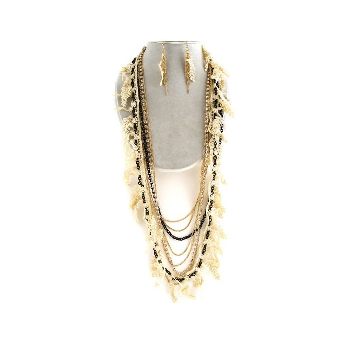 SET COLLANA + ORECCHINI-CL194GD