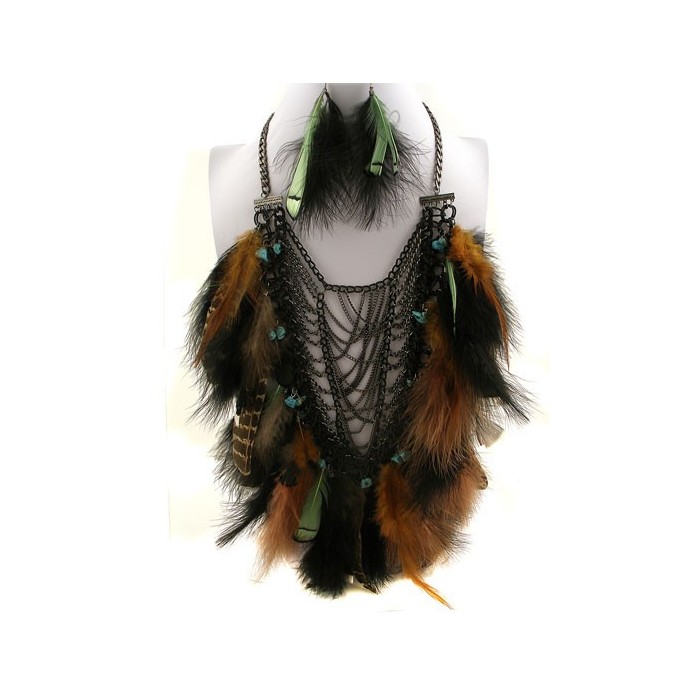 SET COLLANA + ORECCHINI-CL196GRK