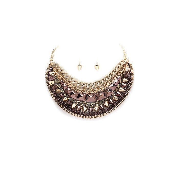 COLLANA ROCK-CL205GBZ